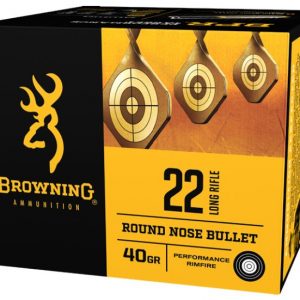 AMMO BROWNING 22 BPR LEAD ROUND NOSE ( PK 400 )