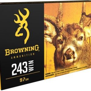 AMMO BROWNING 243/97G BXR REMT (20)