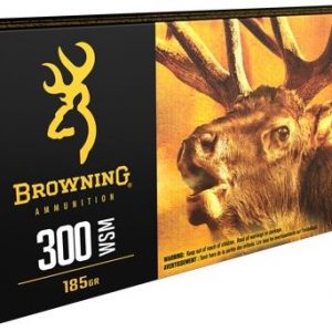 AMMO BROWNING 300WSM/185G BXR CETT (20)