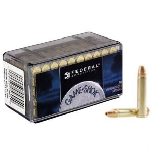 AMMO FED 22MAG/50G GAMESHOK JACKETED HOLLOW POINT (20)