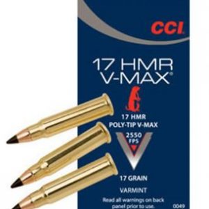 AMMO CCI 17HMR/17G V-MAX (50)
