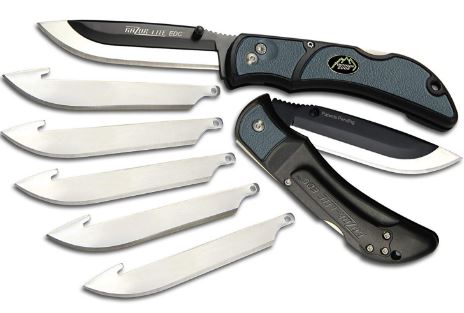 OUTDOOREDGE KNIFE ONYX EDC INCLUDES 3 BLADES