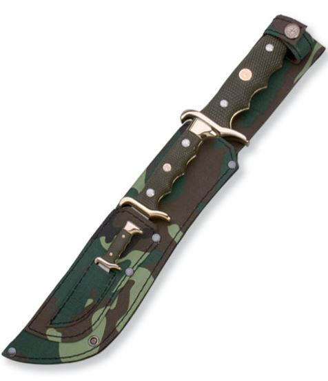 KNIFE NIETO KANGAROO 23115CM FIXED BLADES IN CAMO SHEATH