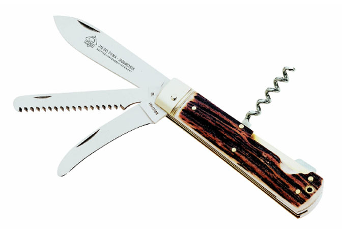 PUMA KNIFE 'JAGDTASCHENMESSER' 4PCE