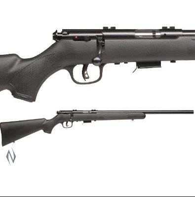 .17HMR SAVAGE 93R17 BLUED SYNTHETIC VARMINT 5 SHOT - Image 2