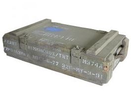 AMMO BOX WOODEN CRATE