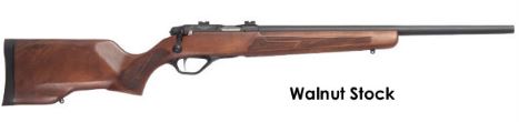 .22 MAG LITHGOW CROSSOVER BLUED WALNUT RIFLE
