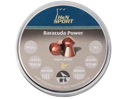 AMMO AIRGUN .177 HN BARACUDA POWER