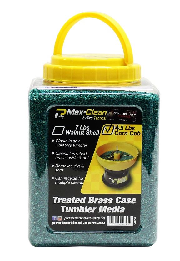 MEDIA CORN 4.5LBS PLASTIC TUB - MAX