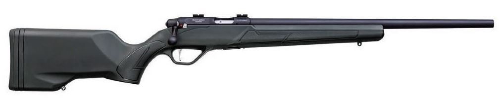 .22 LITHGOW LA101 CROSSOVER SYNTHETIC BLUED THREADED BARREL